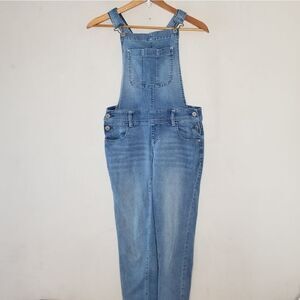 Wallflower overalls lightly distressed